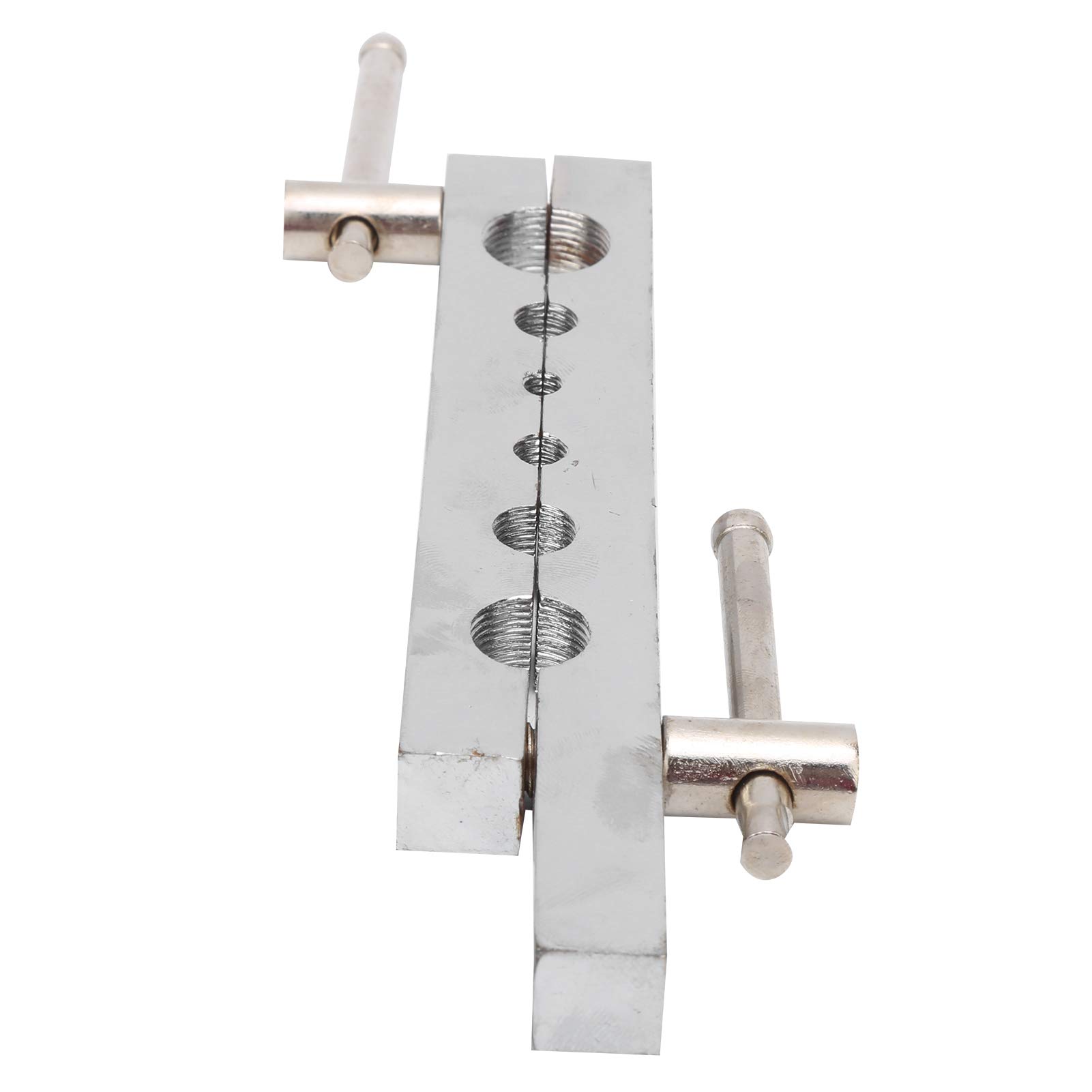 Kit de abocardado manual de 2 piezas con escariador cónico para tubos de cobre, aluminio y acero inoxidable, ideal para refrigeración, petroquímica e industrias de la construcción. Ahorra mano de ob