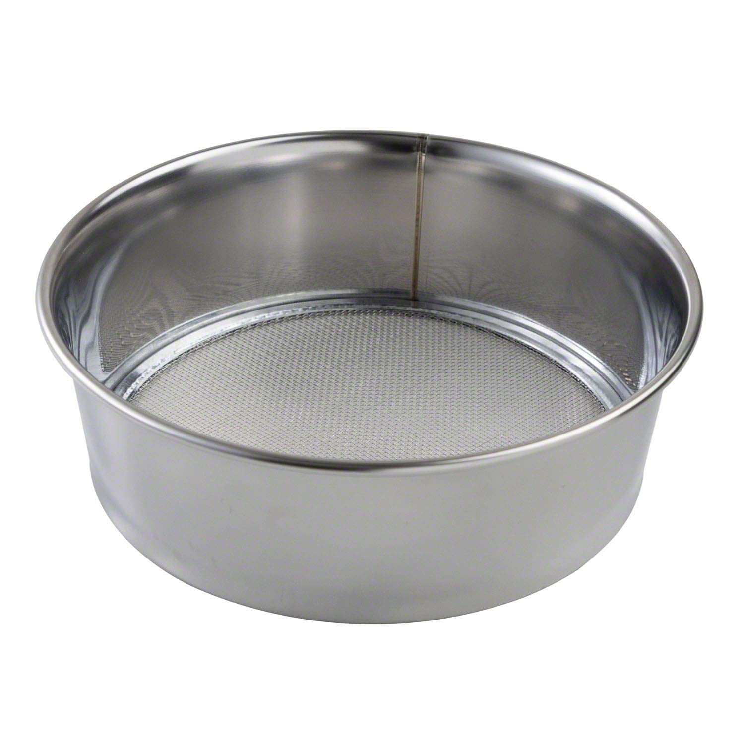Wazakura Set di 3 Setacci per Giardinaggio e Bonsai (210 mm), Setacci in Acciaio Inossidabile a Maglie Fini per Terreno, Terreno Akadama, Sabbia Fine. Setaccio Portatile per Giardino e Compostaggio