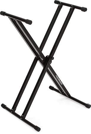 Ultimate Support IQ-2000 IQ Series X-Style Keyboard Stand with Double-braced Tubing - 150 lbs. Capacity