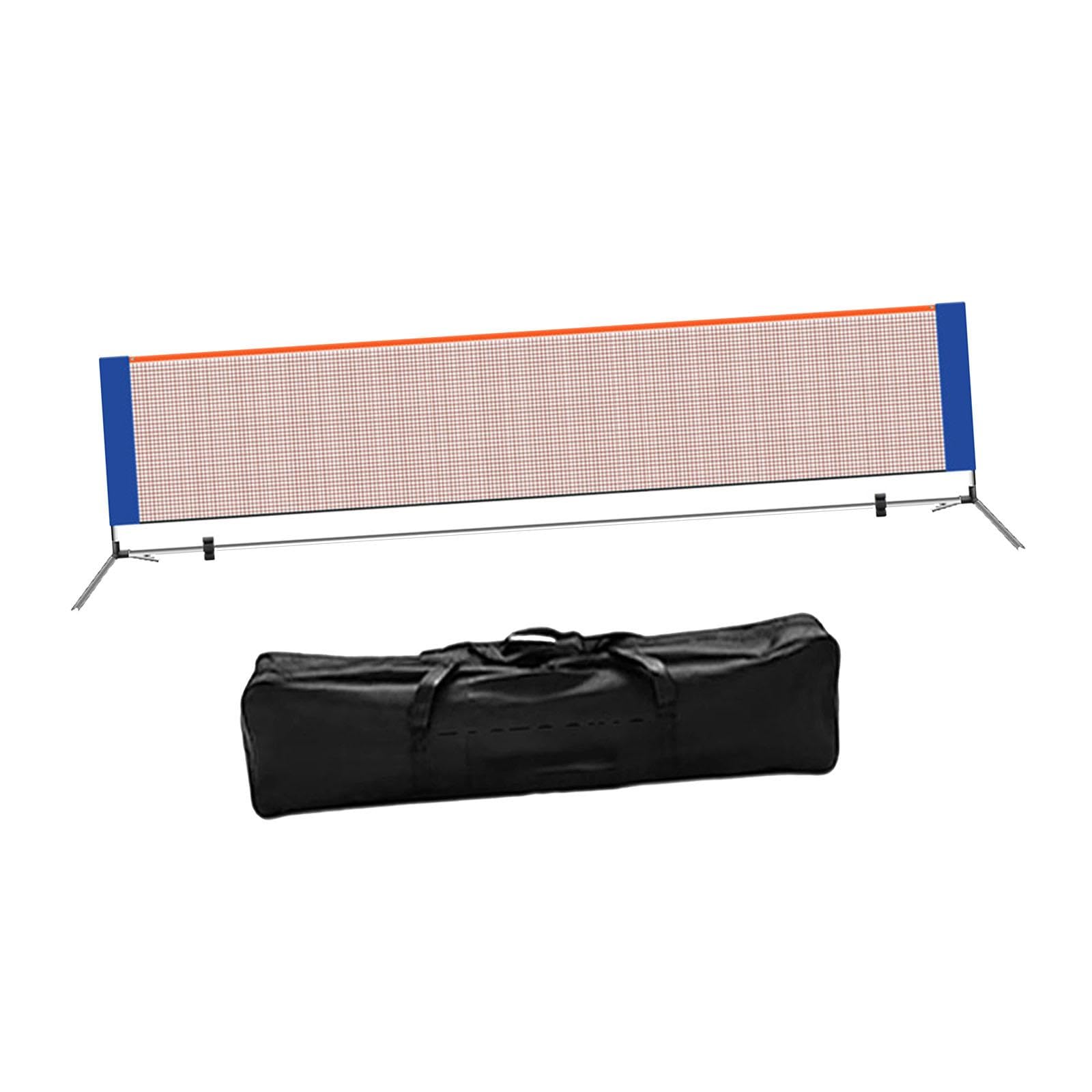 Portable Pickleball Net System with Bag for Lawns Garages Indoor and Outdoor 4.2m|Sporting Goods | Tennis & Racquet Sports | Badminton-image-7