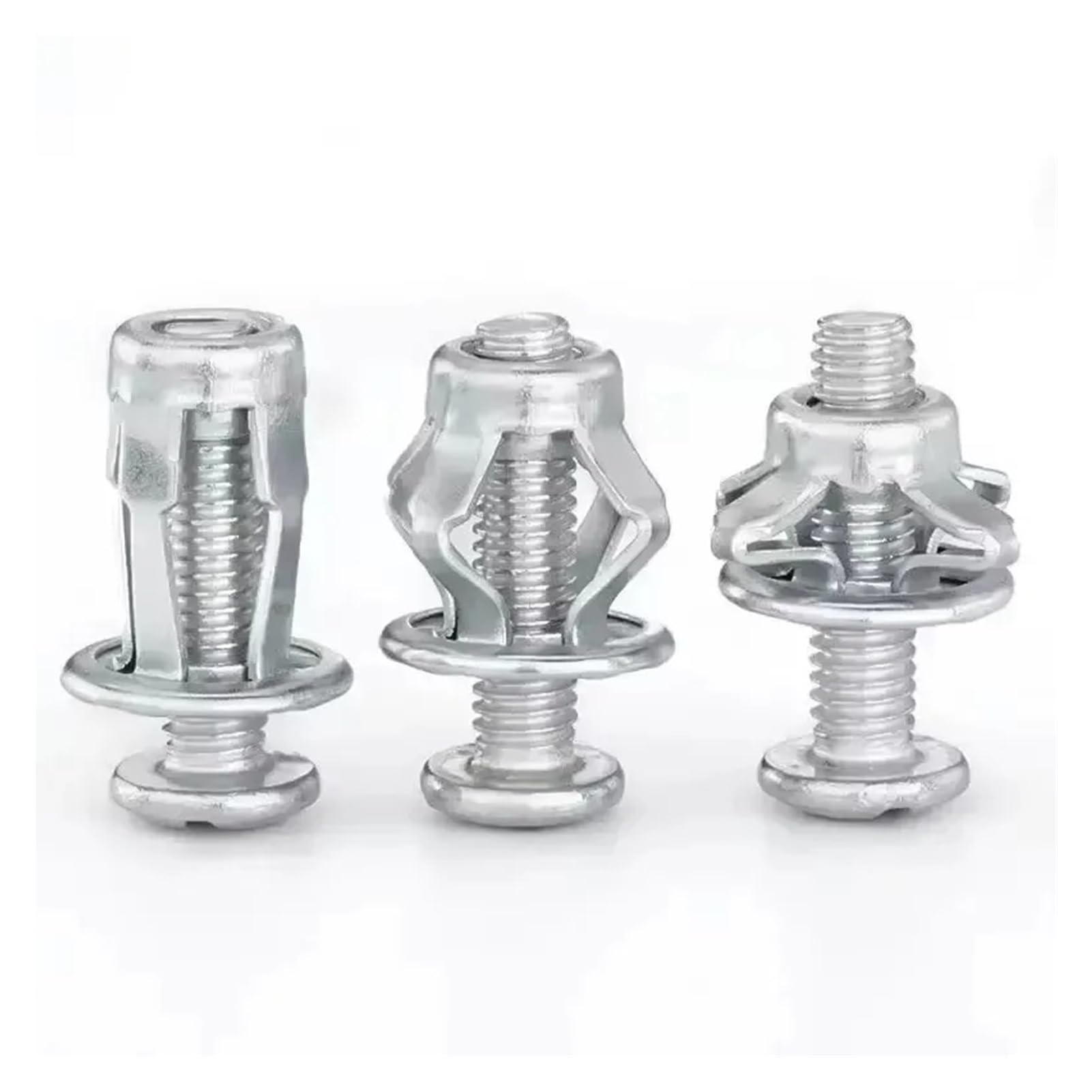 Blütenblatt-Spreizmutter Jack Nuts Schraube Blütenblatt Schraubanker Blütenblatt Dübel for Vorhang Dehnklammer Blütenblatt Niet Schloss Bolzen Brett Wandbefestigungen(100PCS,M6x25mm)