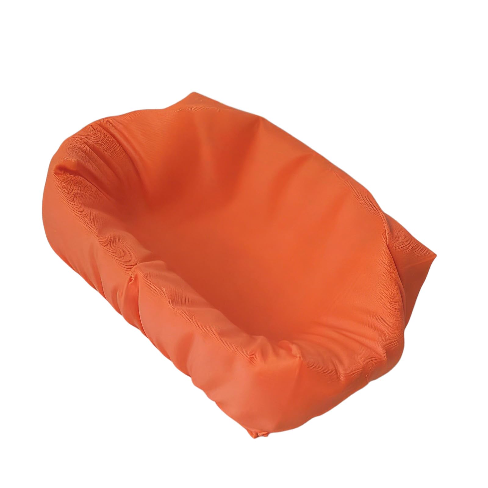 Jazuaiao Adorable Earphone Holder in Playful Pillow Styles Compact Size Oranges Ideal for Workspaces Decoration