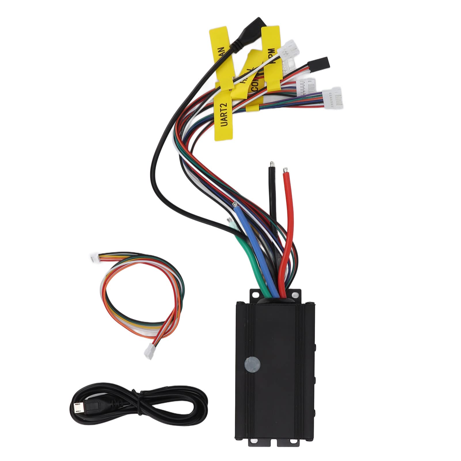 RiToEasysports Brushless Motor Controller, Aluminium Alloy Electric Speed Controller Powerful Electric Motor Driver Controller 75V 100A Steady Speed And Sensitive Control