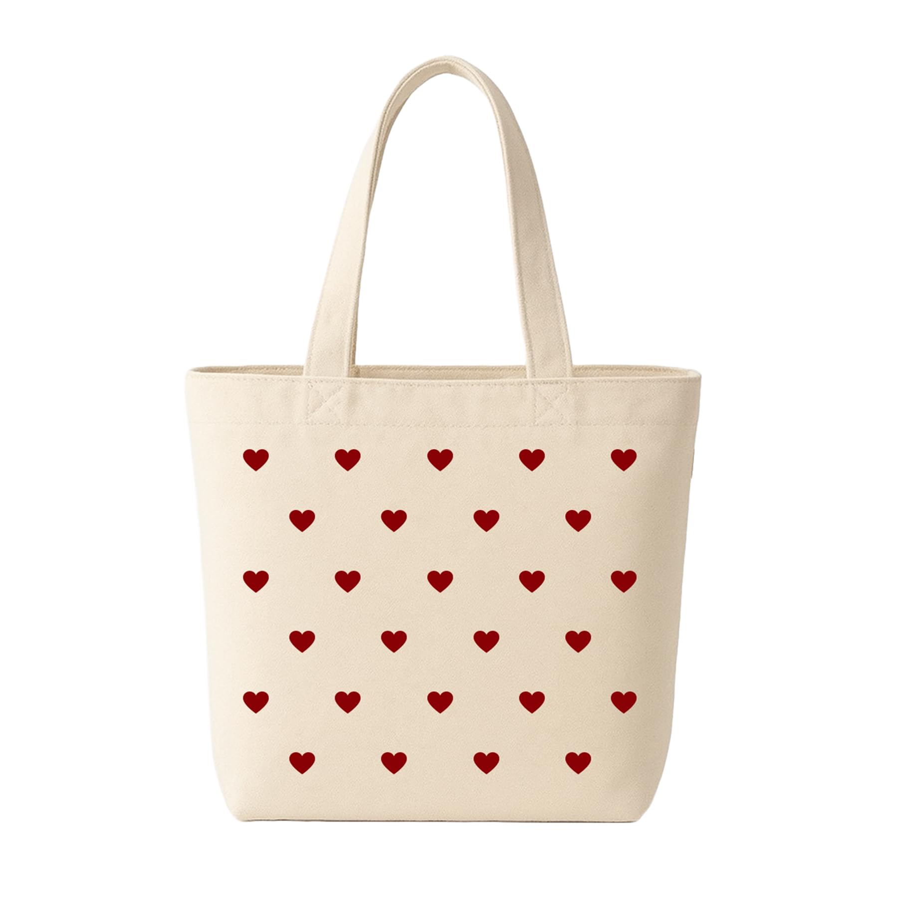 STANIX Premium Printed Tote Bag with Zipper | Cotton Canvas Handbag for Unisex – Trendy College, Office & Everyday Shopping Companion (Beige)