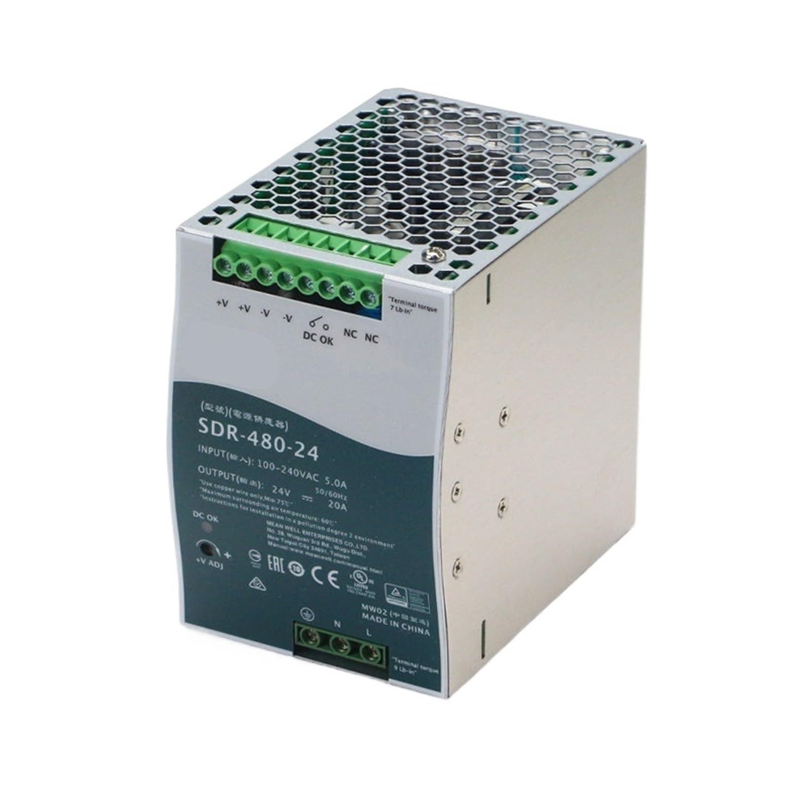 BFSYDLUJ SDR-480 SDR-480-24 SDR-480-48 SDR-480P-24 SDR-480P-48 480W switching power supply(SDR-480P-24)