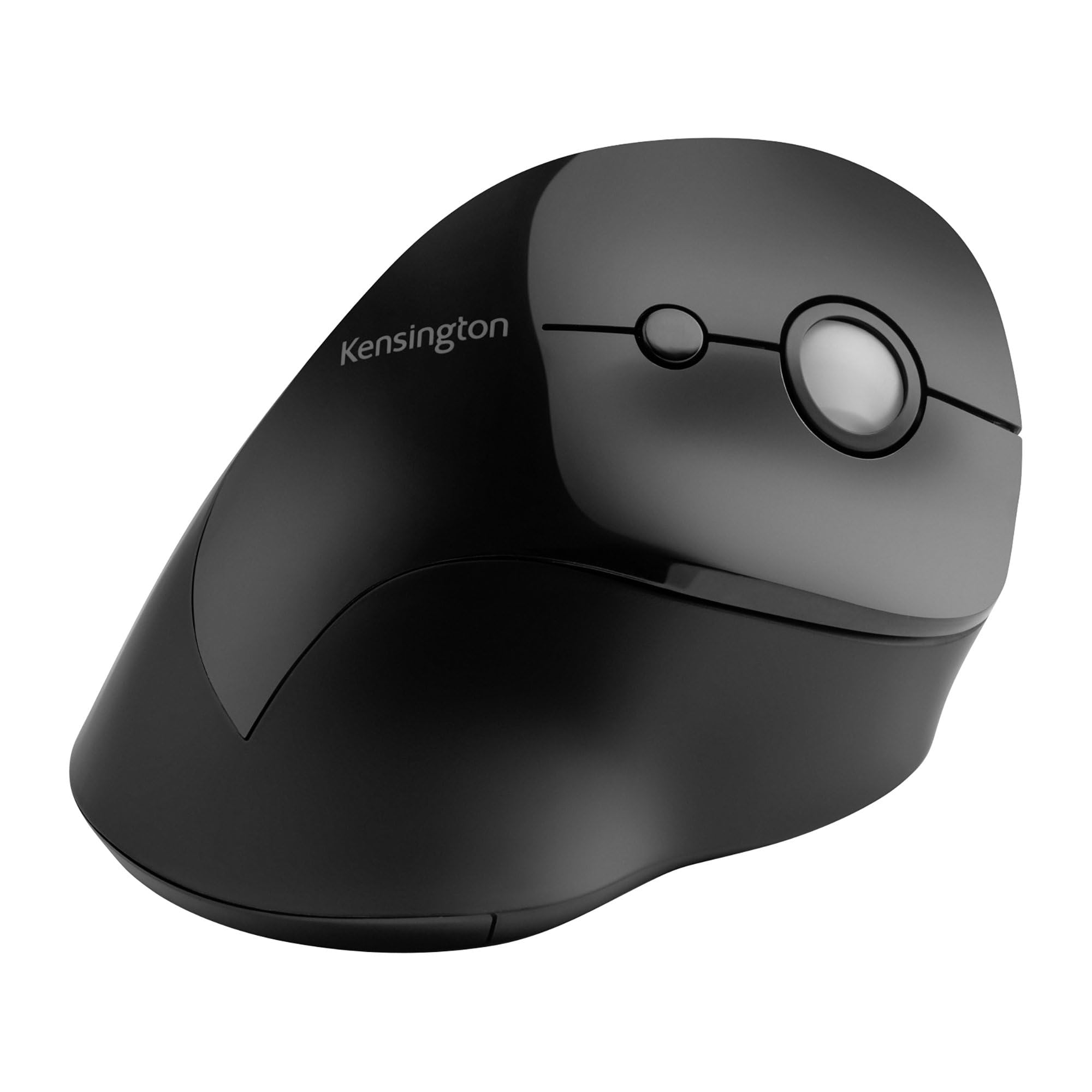 Kensington Souris Sans Fil - Design Vertical Ergonomique Pro Fit 2.4 GH avec Molette de Défilement & 4 Boutons pour éviter l'épicondylite ou les syndromes TMS; Noir (K75501EU)