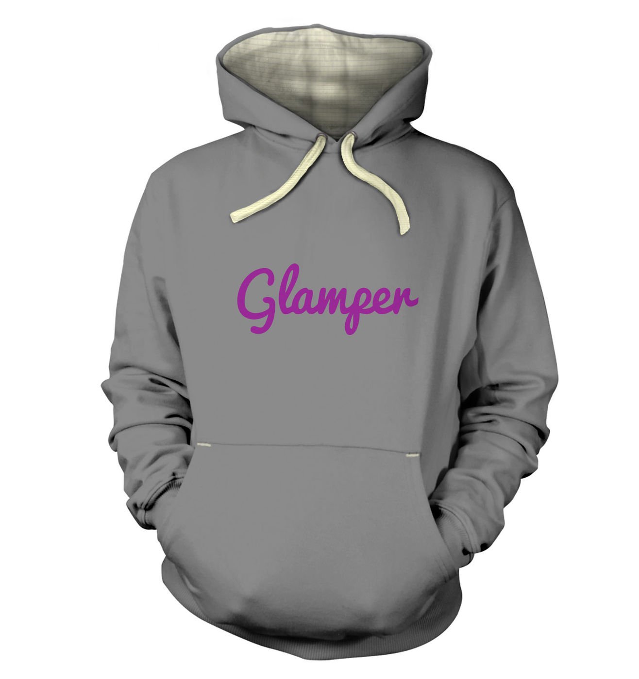 Glamper Premium Hoodie Gr. X-Small, Dusty Grey