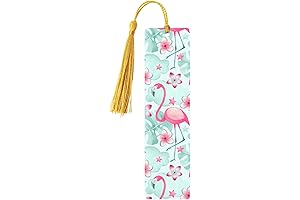 Watercoloring Flamingo Bookmarks: A Vivid Journey Through Tropical Florals