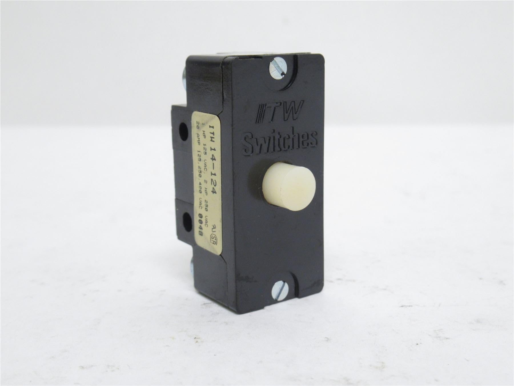 ITW14-124; Basic Snap Action Switch; 20A; 480VAC; 2HP; SPDT