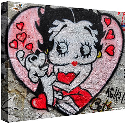 Tableau décoratif en méthacrylate Ccretroiluminados, œuvre d'art graffiti premium