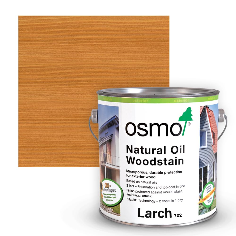 Osmo 702 - Larch Natural Oil Woodstain Matt (, 750Ml)