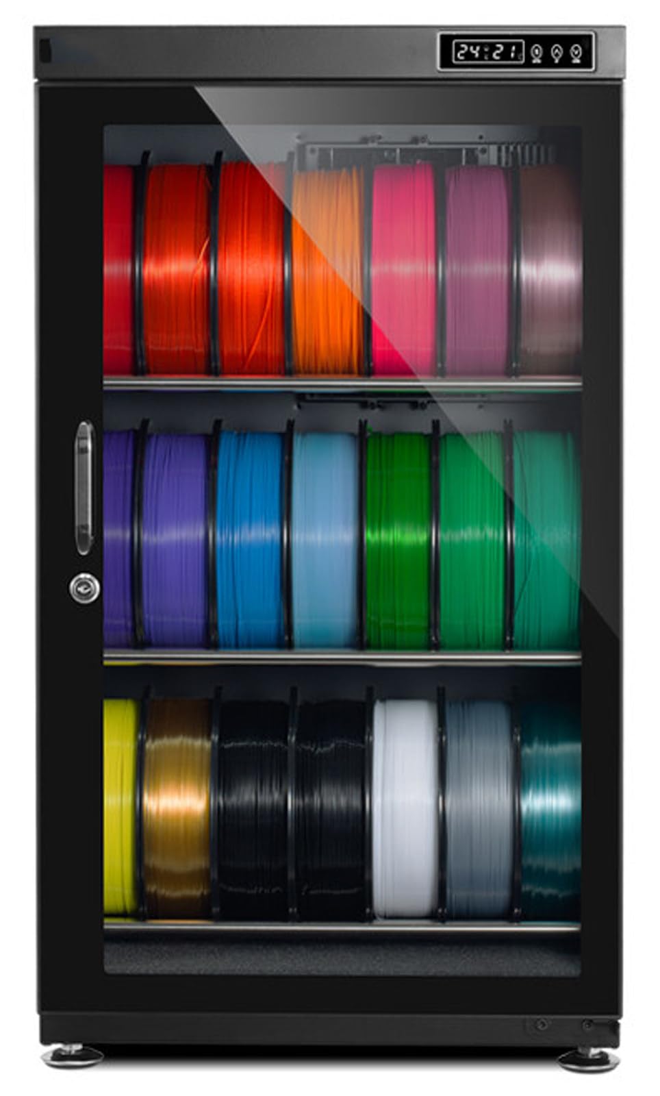 boite de rangement filament 3d, boite bobine filament 3d 3Tier/115L