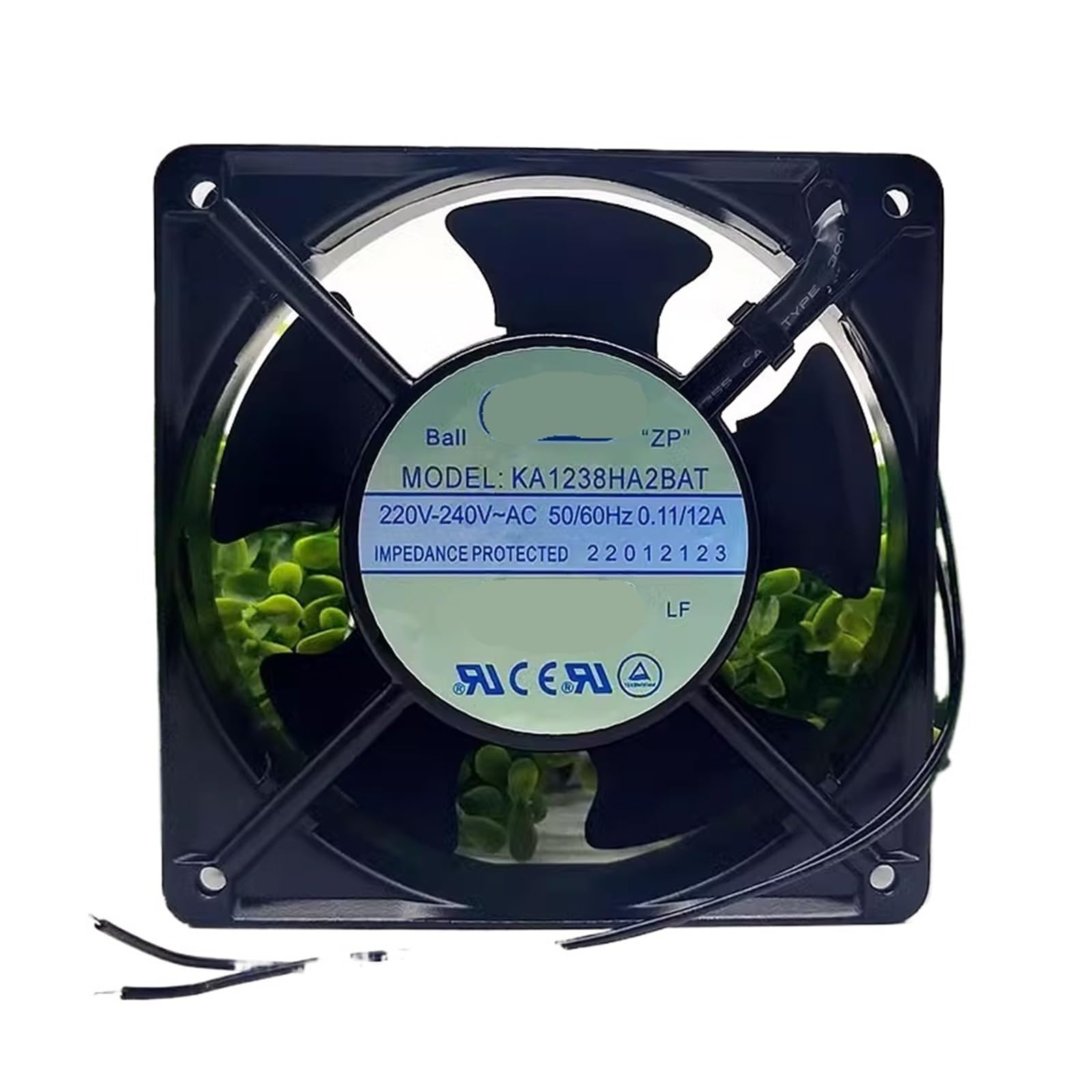 YMUGUEGH 120x120x38mm KA1238HA2BAT AC220-240V 0.11/12A AC COOLING fan