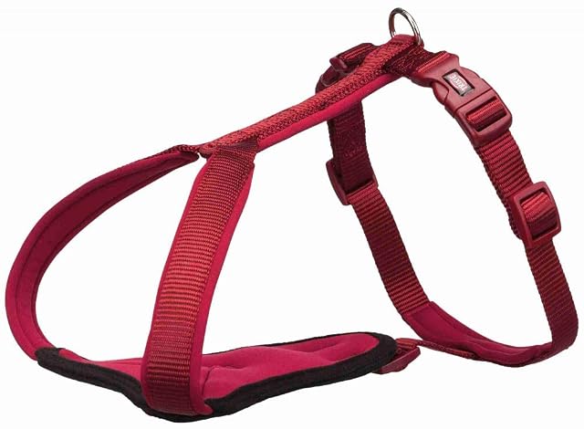 Trixie Premium Arnés-Y para Perros, Rojo (Vermilion), M/L