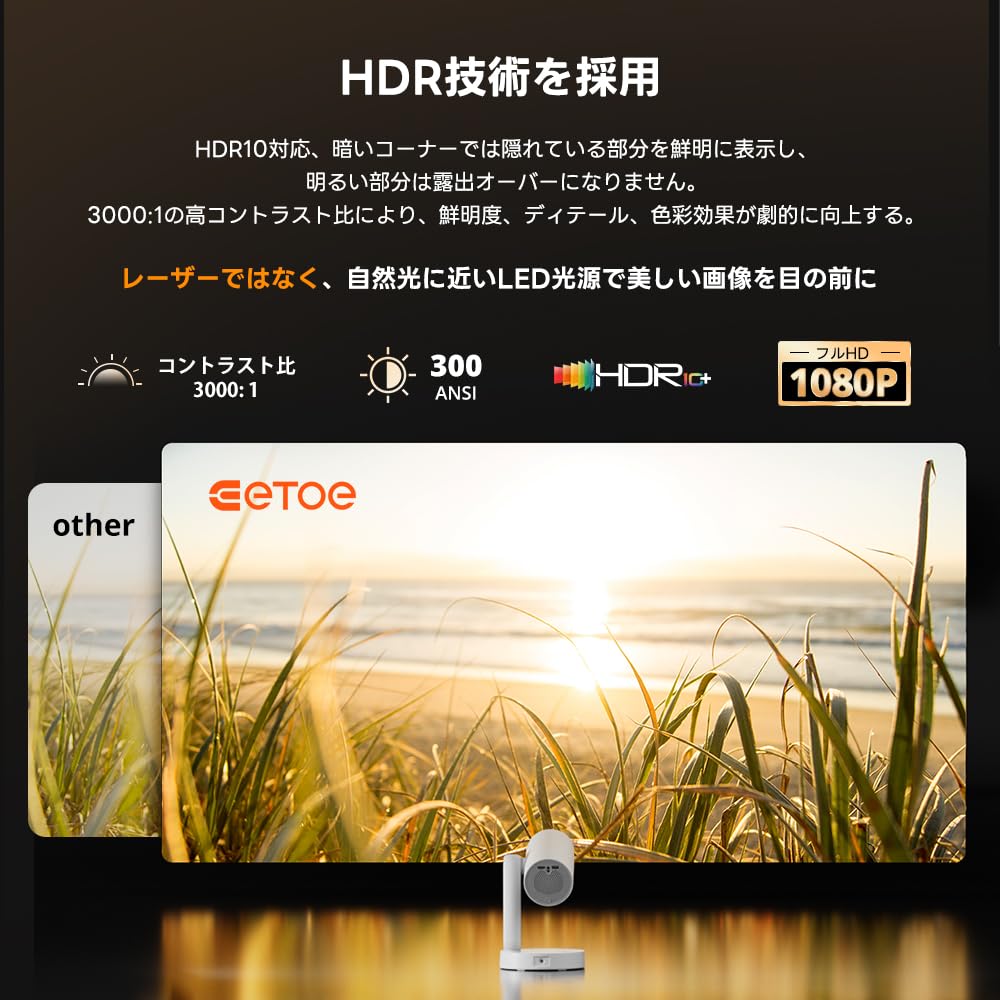 Amazon.co.jp: 【最新Google TV 搭載】 プロジェクター 天井投影 1080P