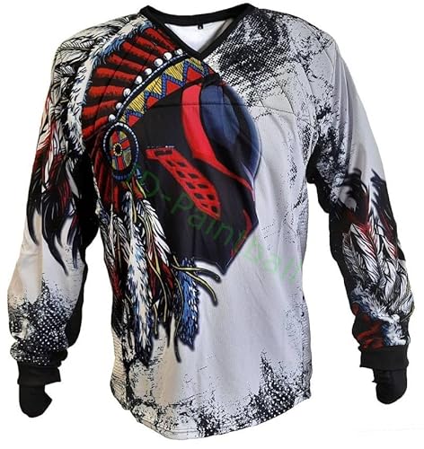 IDP Custom Jersey Indian Paintball Weiss (L)