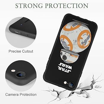 Amazon.co.jp: iPhone SE 3 用 ケース スターウォーズ BB-8