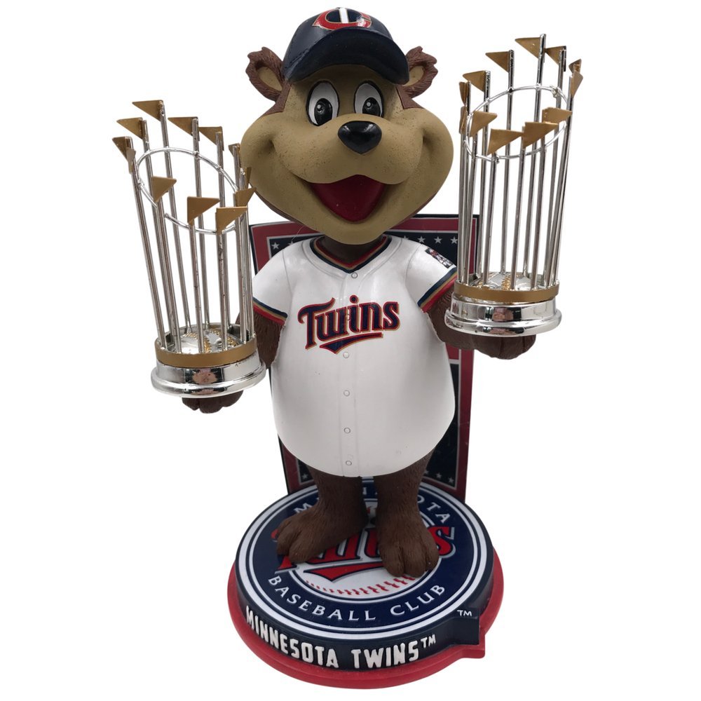 FOCO Minnesota Twins MLB World Series Champions Series - Numbered to 1,000 Bobblehead