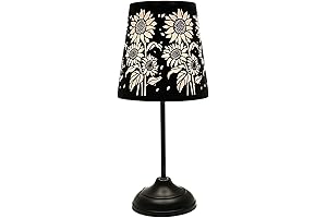 Metal Bedside Sunflower Lamps