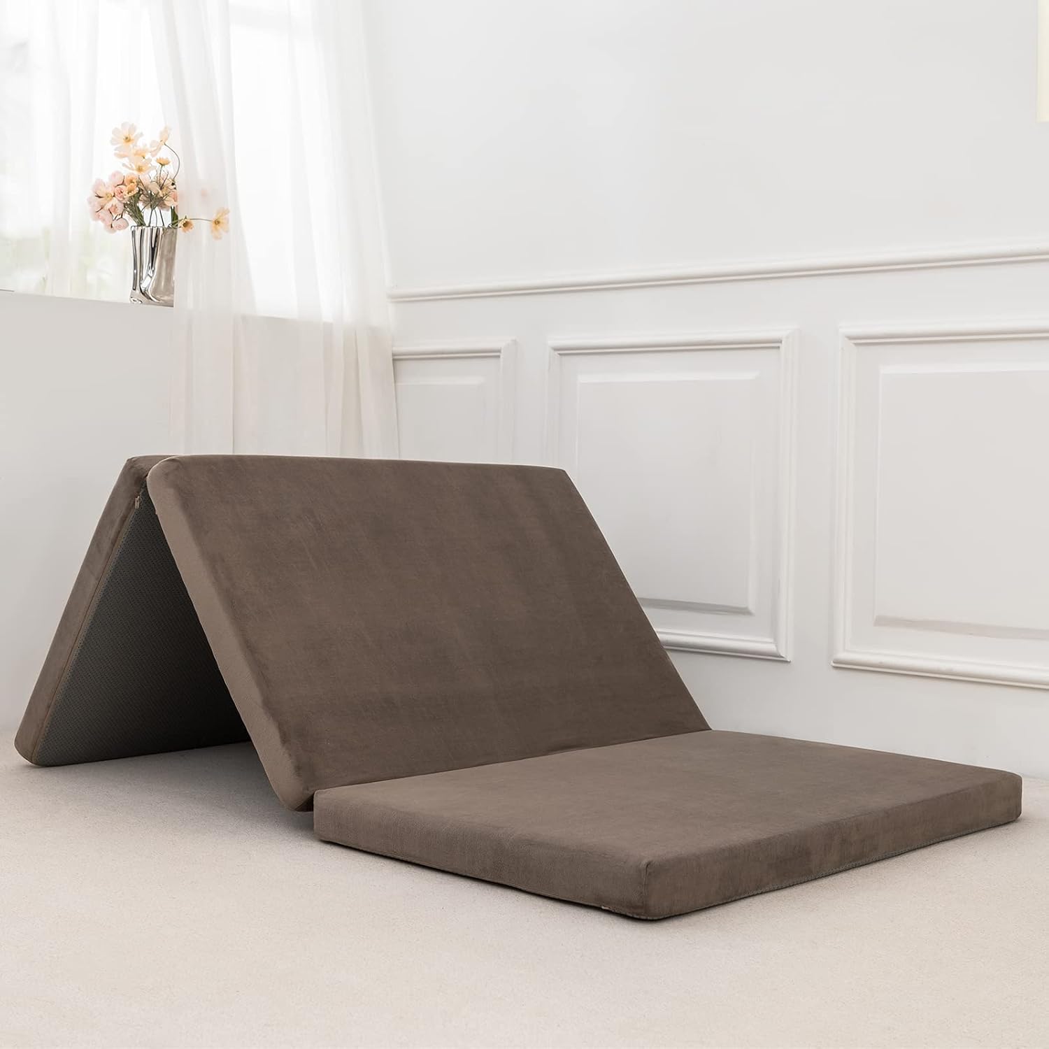 yinlnpaul Floding Mattress, Trifold Memory Foam Mattress