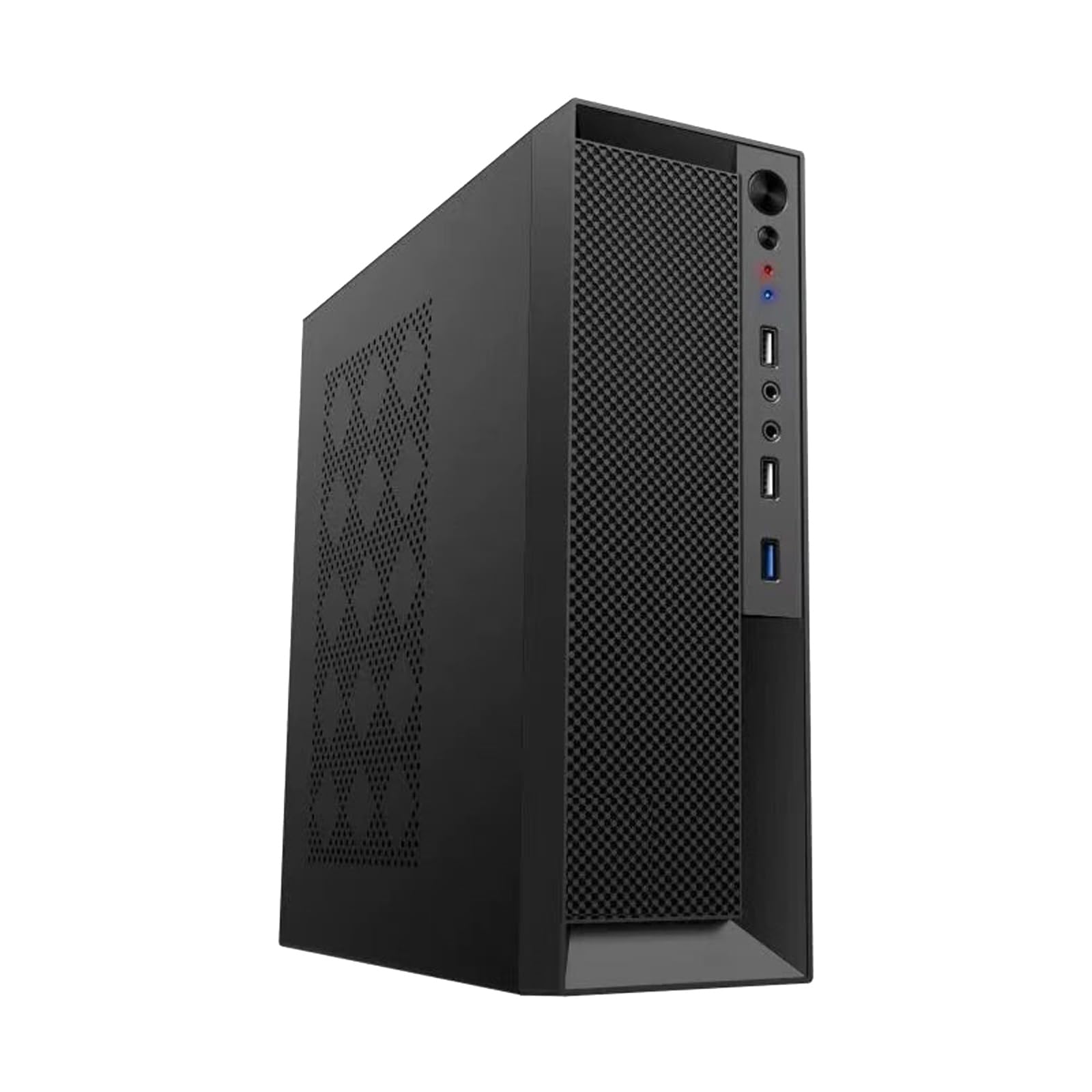Ljmyy Compactly MATX Miniature ITX Tower Case With Flexible Power Supply And Optimaled Airflows Design For Computer
