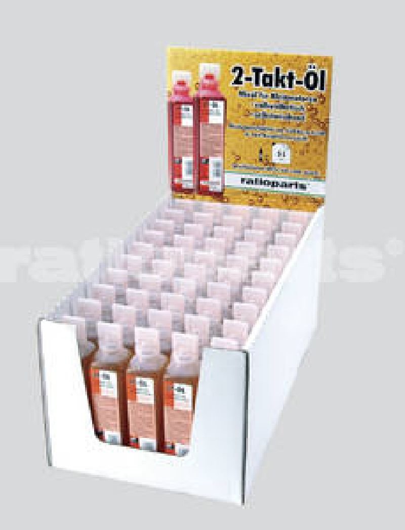 ratioparts 2MIX+ 2-Takt Öl 100 ml – 50er Display – vollsynthetisch – API TC/JASO FD
