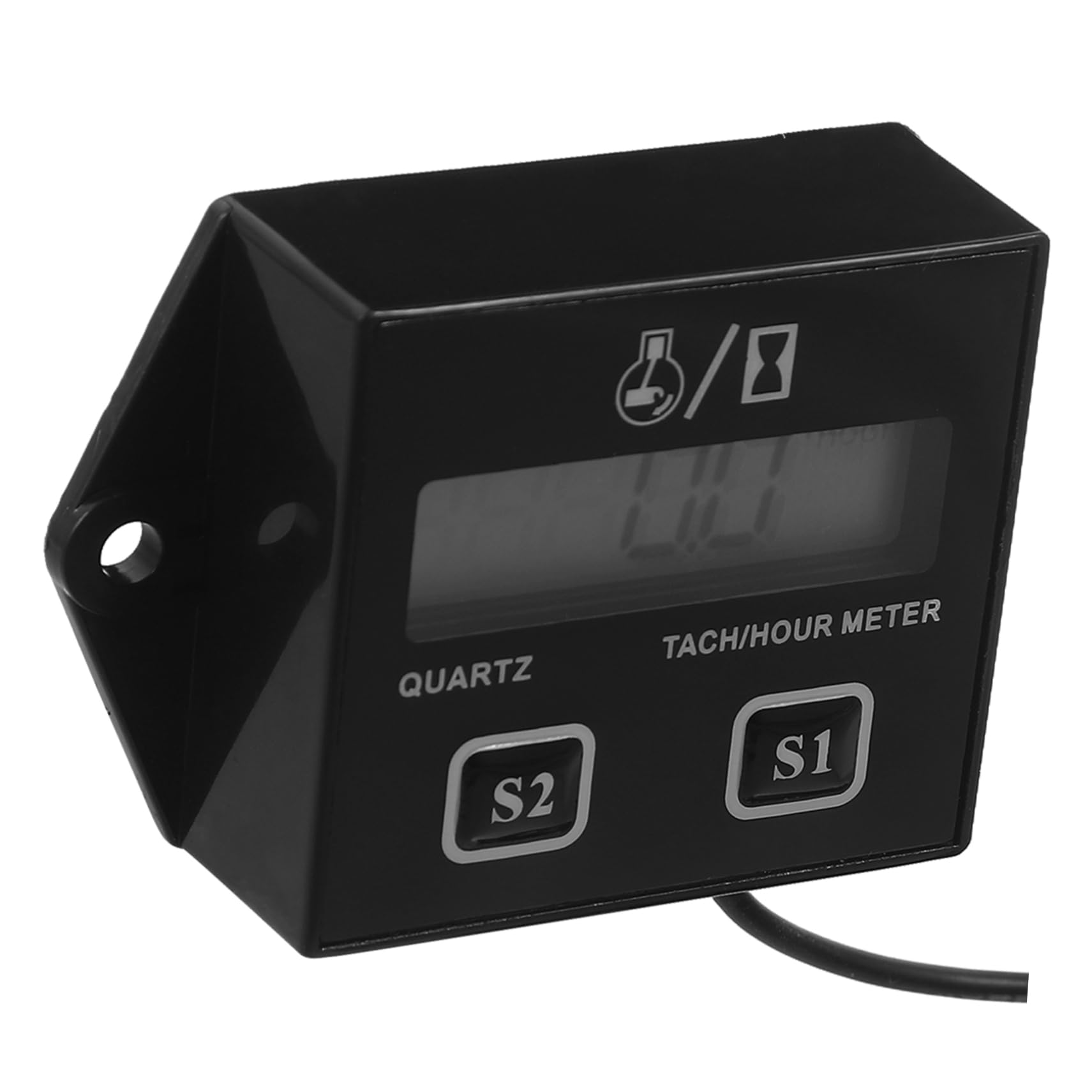 Gatuida 5sätze Digitaler Tachometer Mit Lcd-display Für Motorräder Rasenmäher Und Kettensägen Präziser Drehzahlmesser Und Betriebsstundenzähler Vielseitig Einsetzbar Und Langlebig