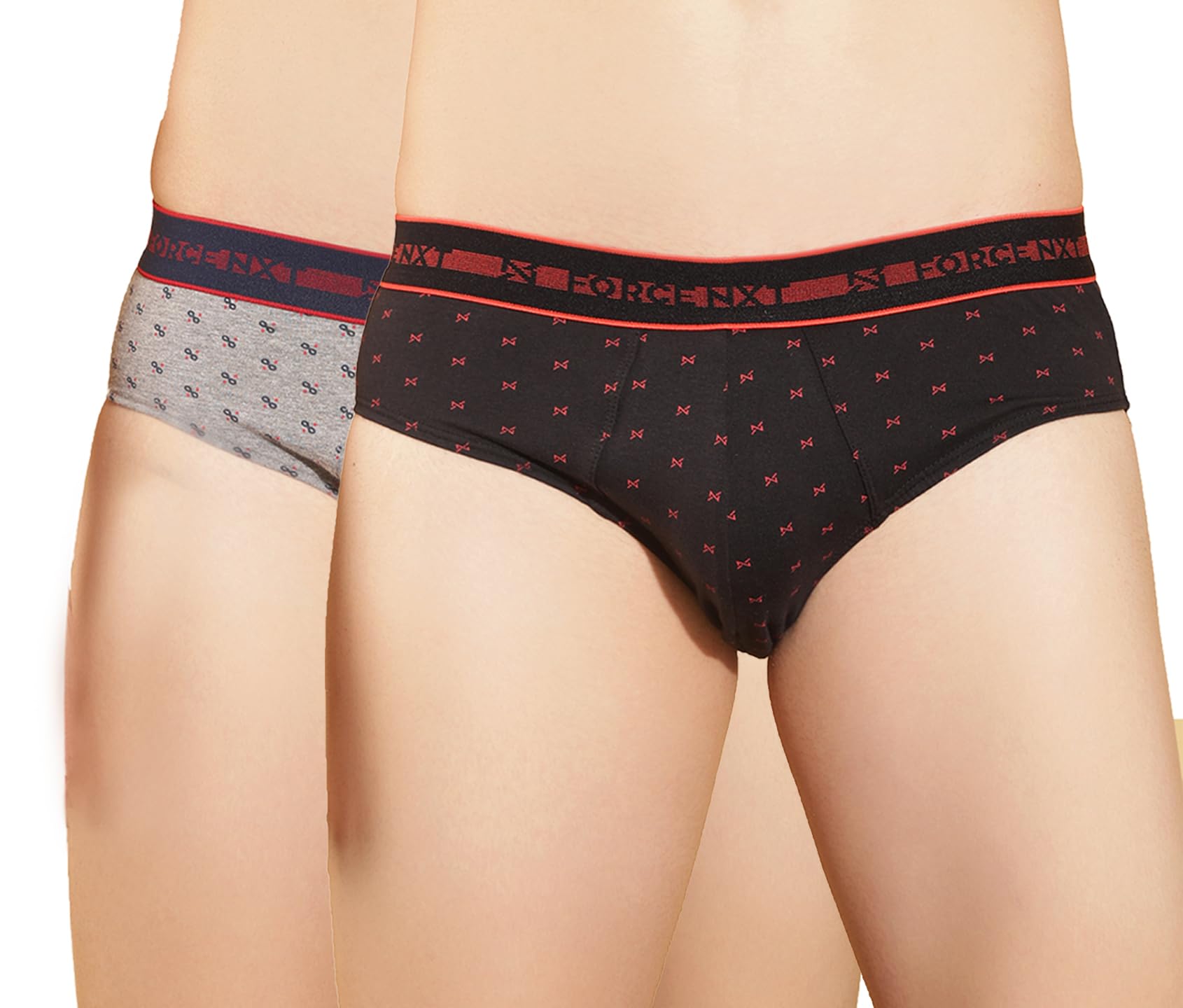 force nxt Men's Cotton Regular Letter Print Briefs-picture-29