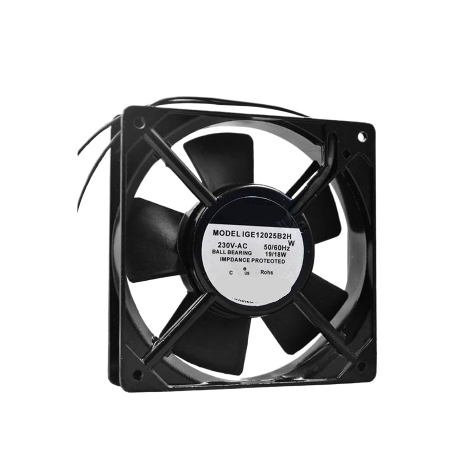 CZVJUKBYP IGE12025B2H AC 230V 12025 120 * 25mm 12cm Cooling Fan
