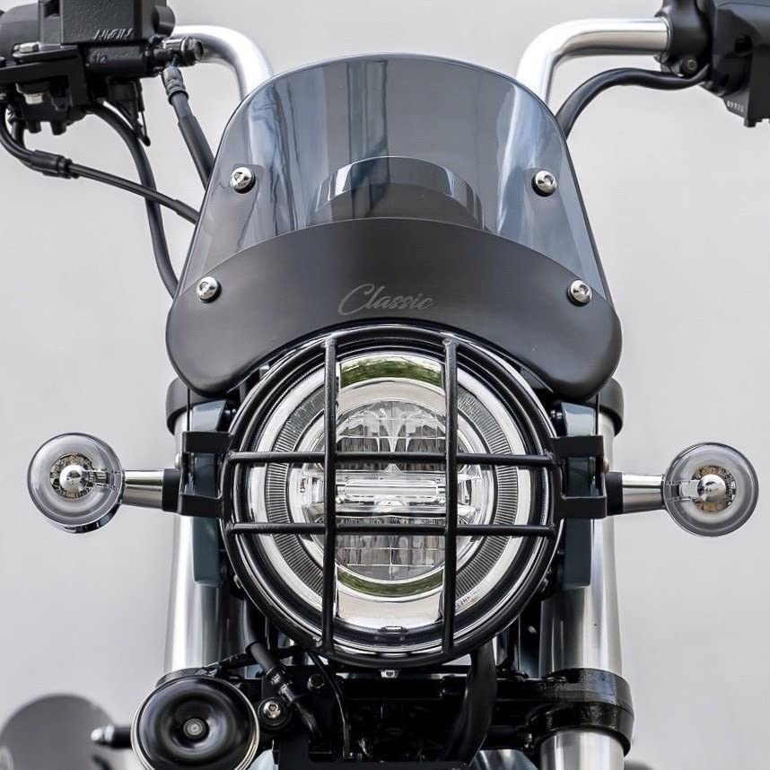 Amazon | Diabolus ホンダ ダックスST125用ヘッドライトガード DX018