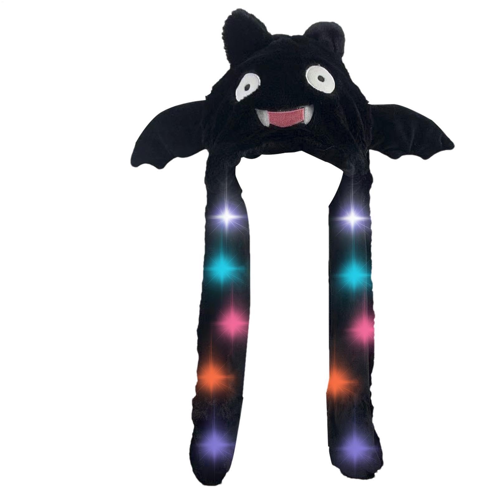 Quzente Moving Ear Hat Plush Funny Cosplay Accessories