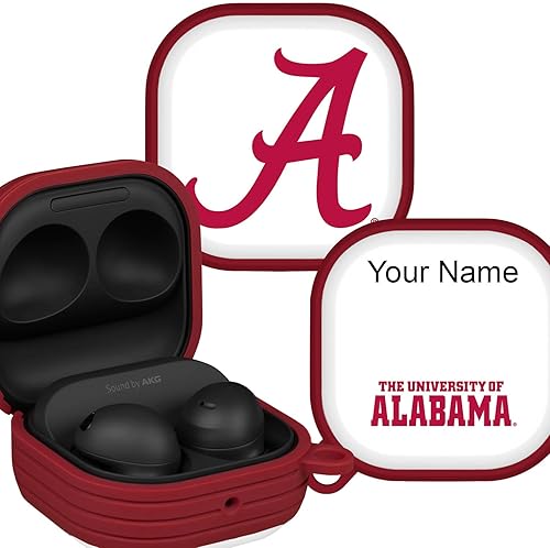 Miniatura 4 de AFFINITY BANDS Alabama Crimson Tide Camo HDX - Carcasa compatible con Samsung Galaxy Buds Pro Camo,Champion Series,Clásico,Negro clásico,Blanco