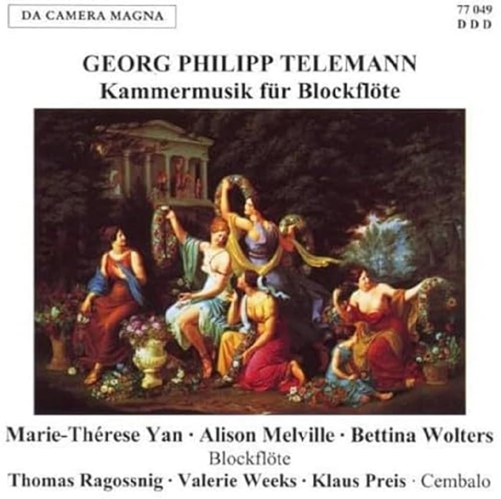 Georg Philipp Telemann: Chamber Music for Flute