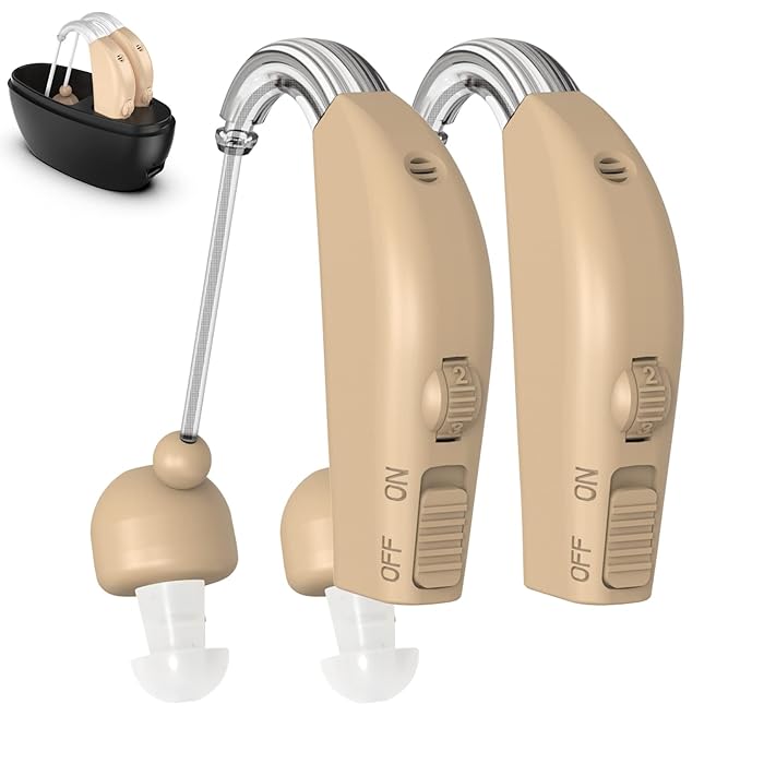 Buy Hearing Aids for Seniors with Noise Cancelling, Rechargeable