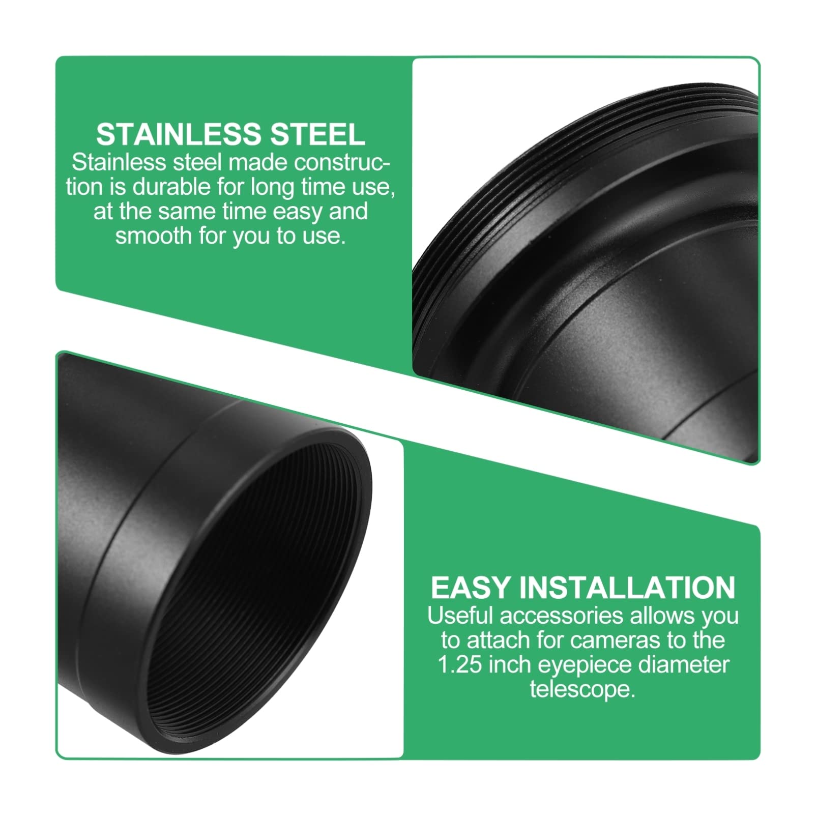 CIYODO Adapter for Telescope Durable Adapter Easy Installation for Photography Compatible with Mount for Astrophotography