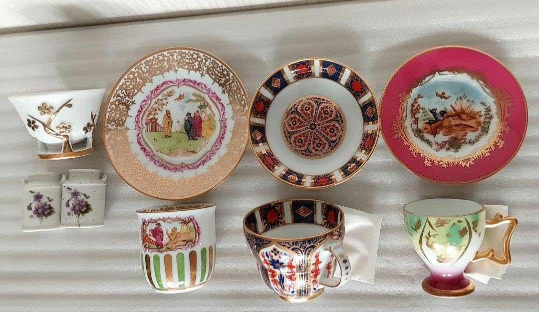 Amazon.co.jp: 世界の偉大なカップと受皿 厳密限定版 フルセット  