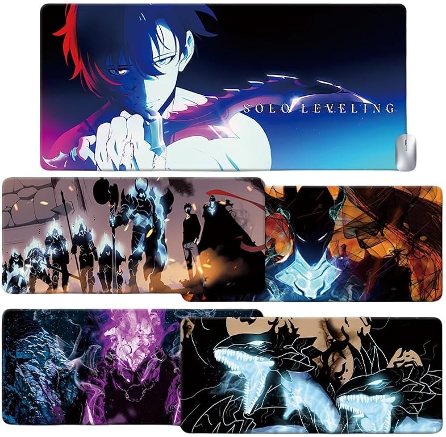 Amazon.co.jp：俺だけレベルアップな件 マウスパッド 水篠旬 向坂雫 諸