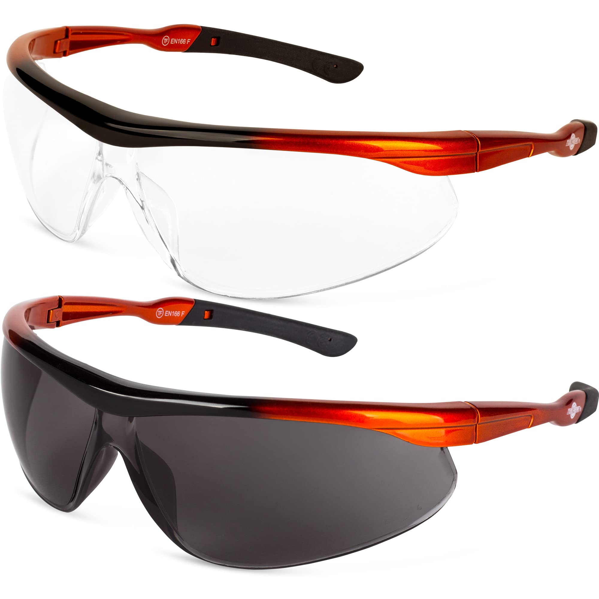 ToolFreakSafety Glasses - UV & Impact Protection ANSI z87.1 Rated (Agent)