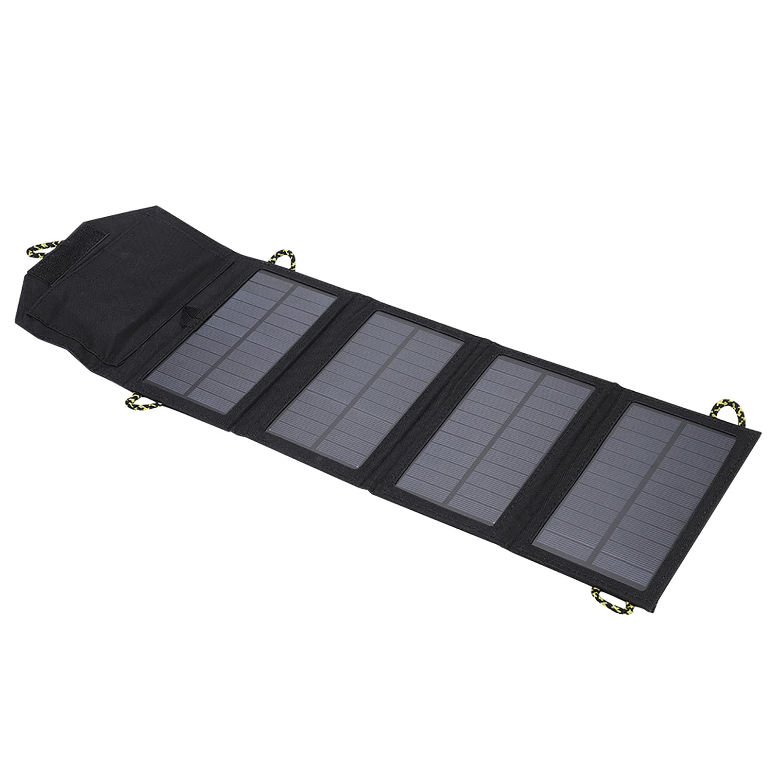 Chargeur de Téléphone de Sac Pliant D'énergie Solaire de Camping en Plein Air de 7W 5.5V avec Le Câble