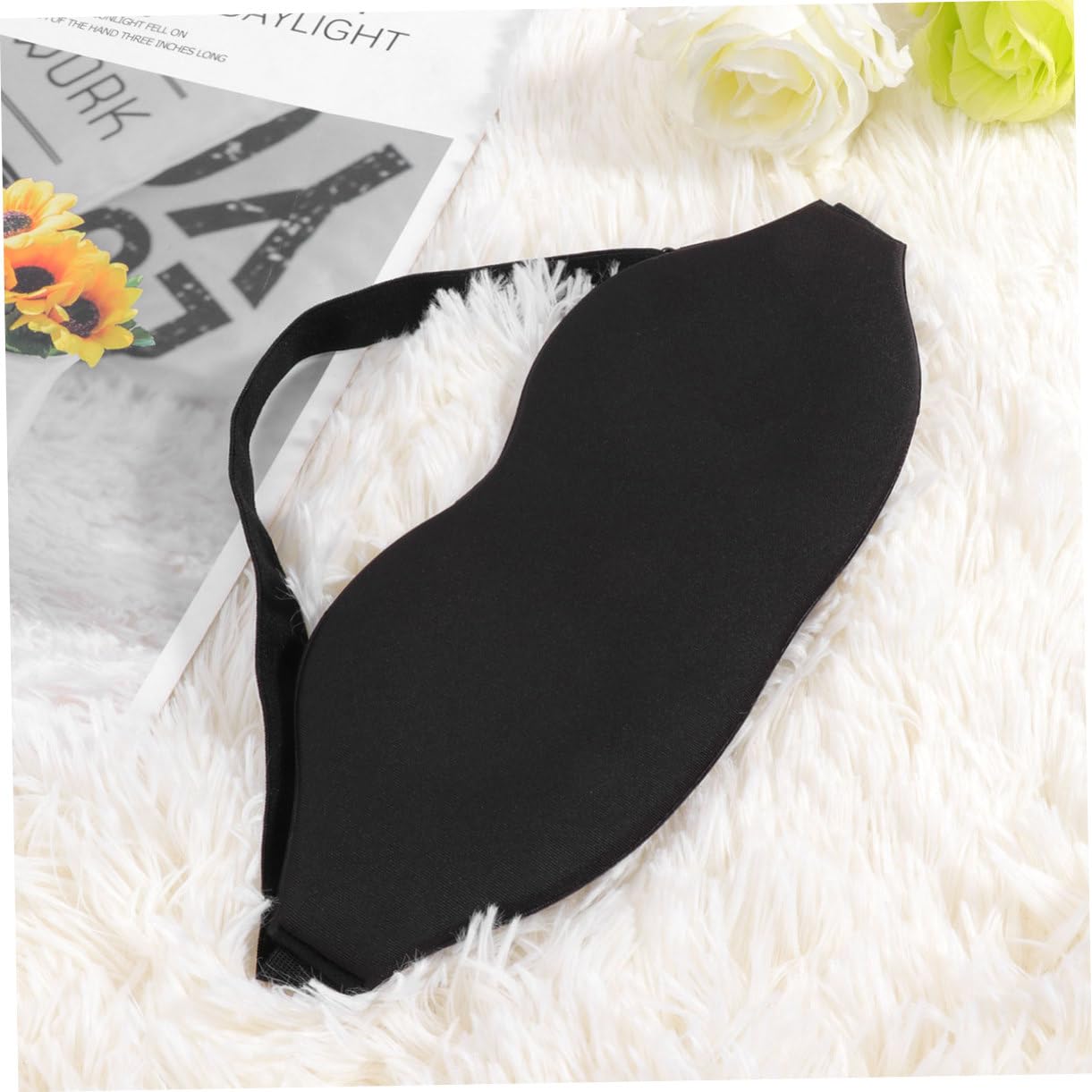 Beaupretty 3 Antifaces Para Dormir 3d Estereoscópicos Lentos Paquete De 3 Antifaz Opaco Esponja Para Oficina Hogar Dormir Hebilla Ajustable De La Fatiga Ocular.
