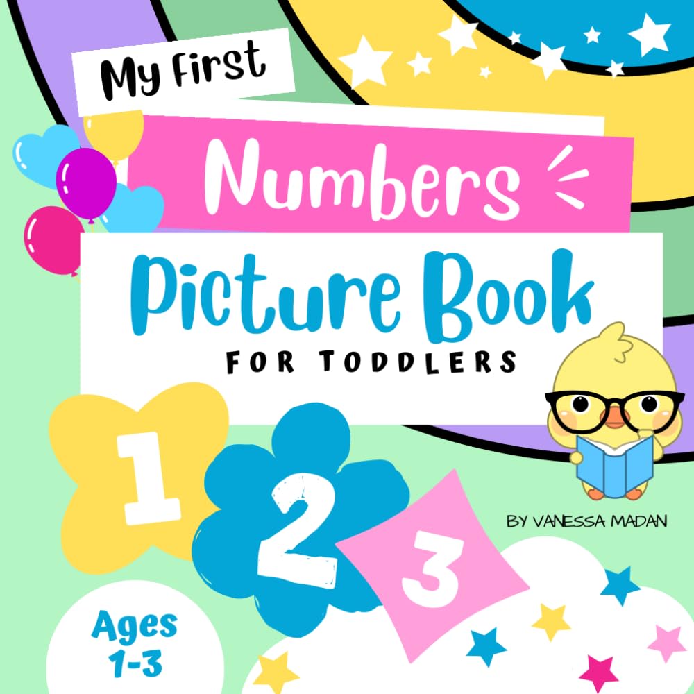 My First Numbers Picture Book: For Toddlers (ATHENA AND FRIENDS)