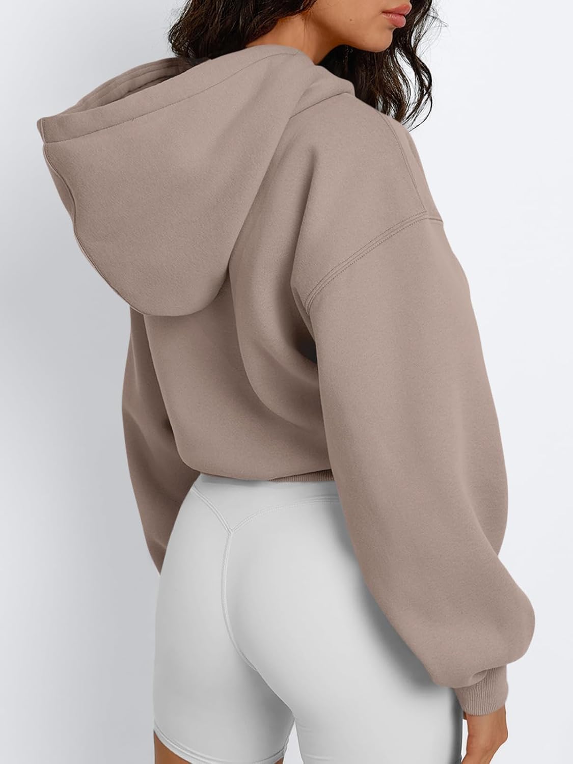 Trendy Queen Womens Cute Cropped Hoodies Y2k Long Sleeve Sweatshirts Fall Fashion Outfits Winter Sweater Clothes 2026 - Image 4