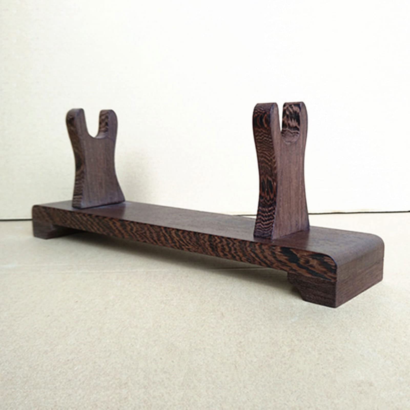 CVJdfhRE sword stand， Samurai Display Stand Supports Katana Wakizashi Swords Weapons Decorative Stand-Wenge