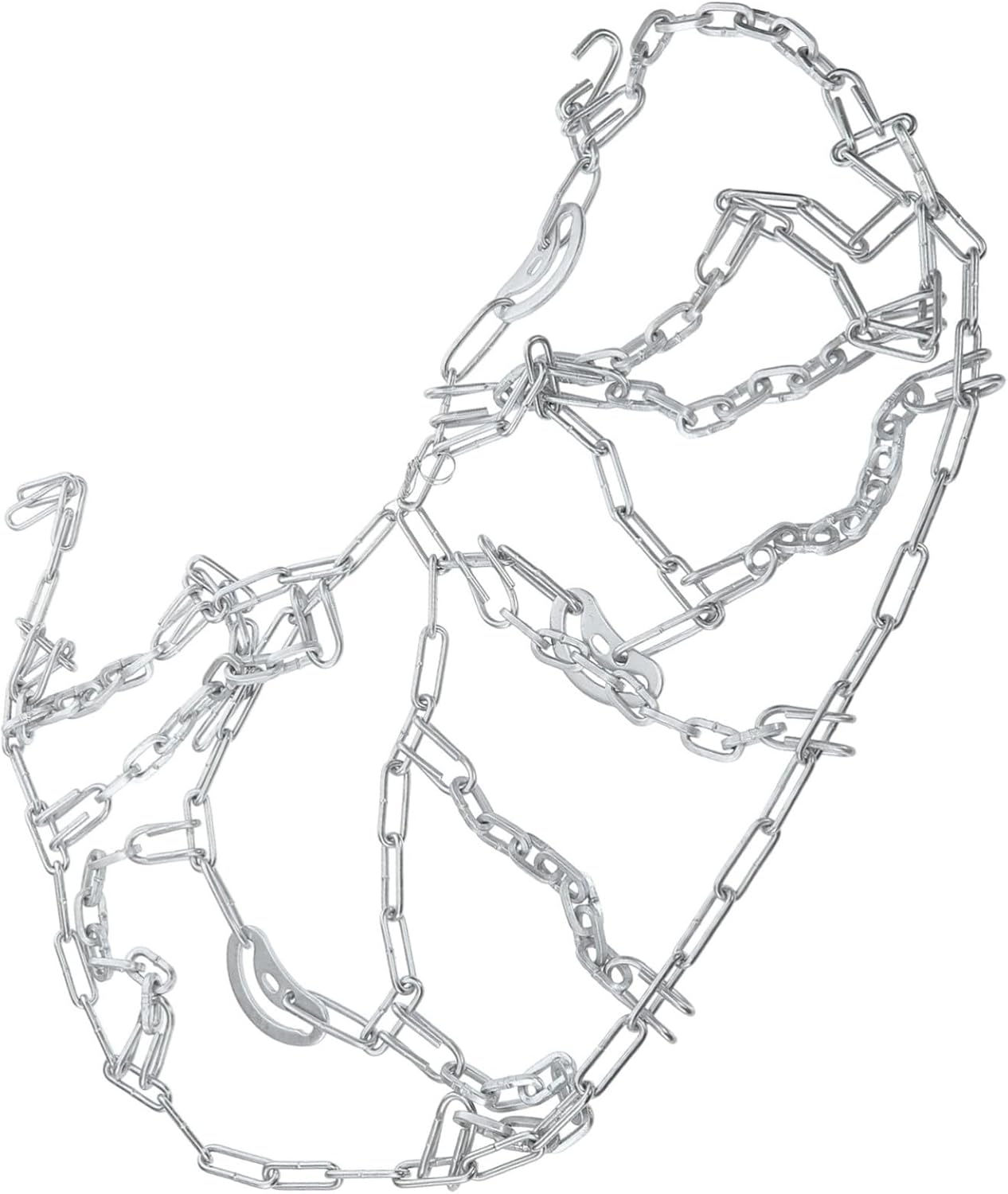 Motorcycle Scooter Snow Tire Chains Nonslip Chain for Electric Versatile Skid for Snowy Roads Standard