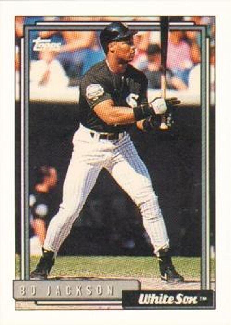 Amazon.com: 1992 Topps #290 Bo Jackson NM-MT Chicago White Sox Baseball :  Collectibles & Fine Art