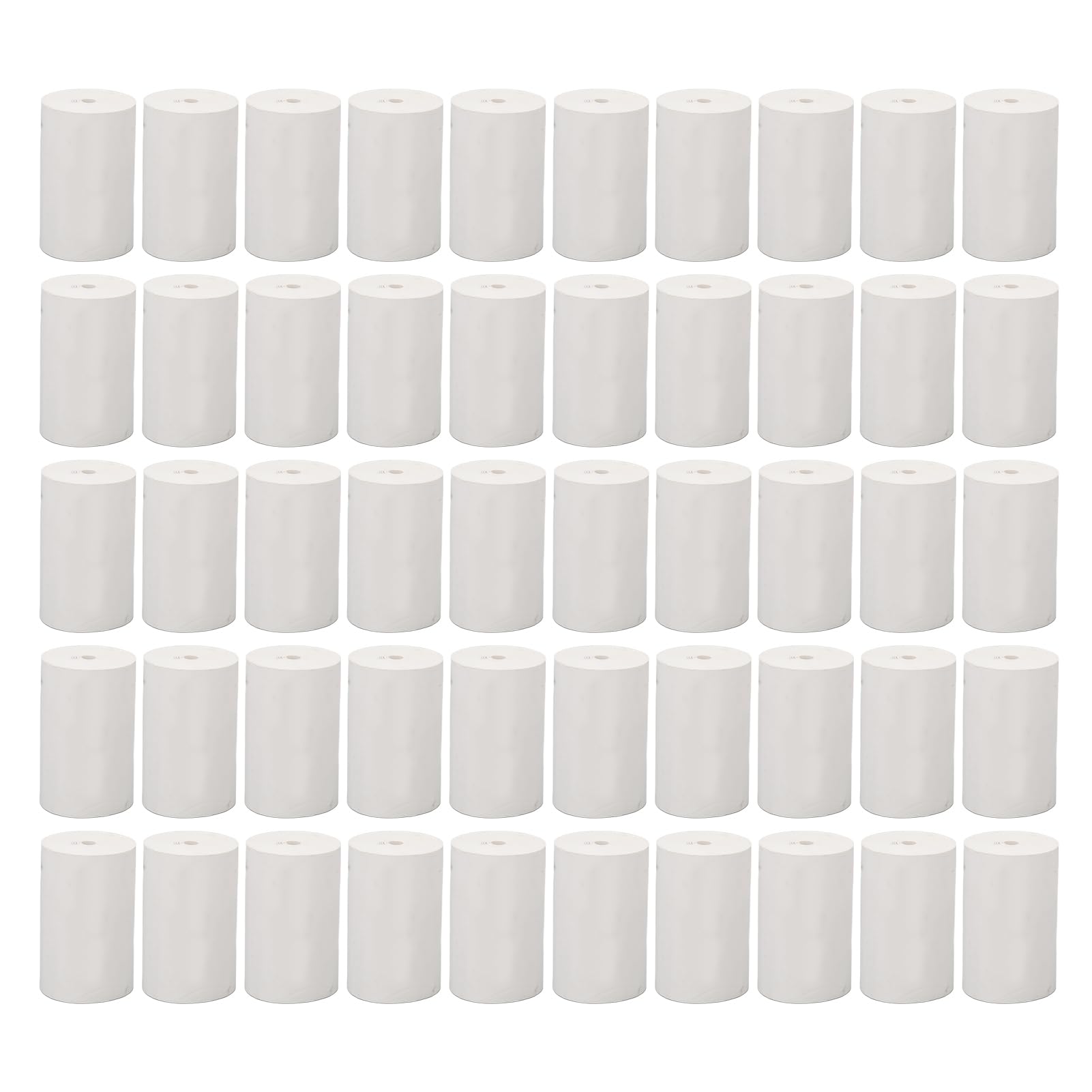 ABC Thick Thermal Printing Paper Rolls 50 Rolls Suitable Wide Range Of Applications (Without Tube Core)