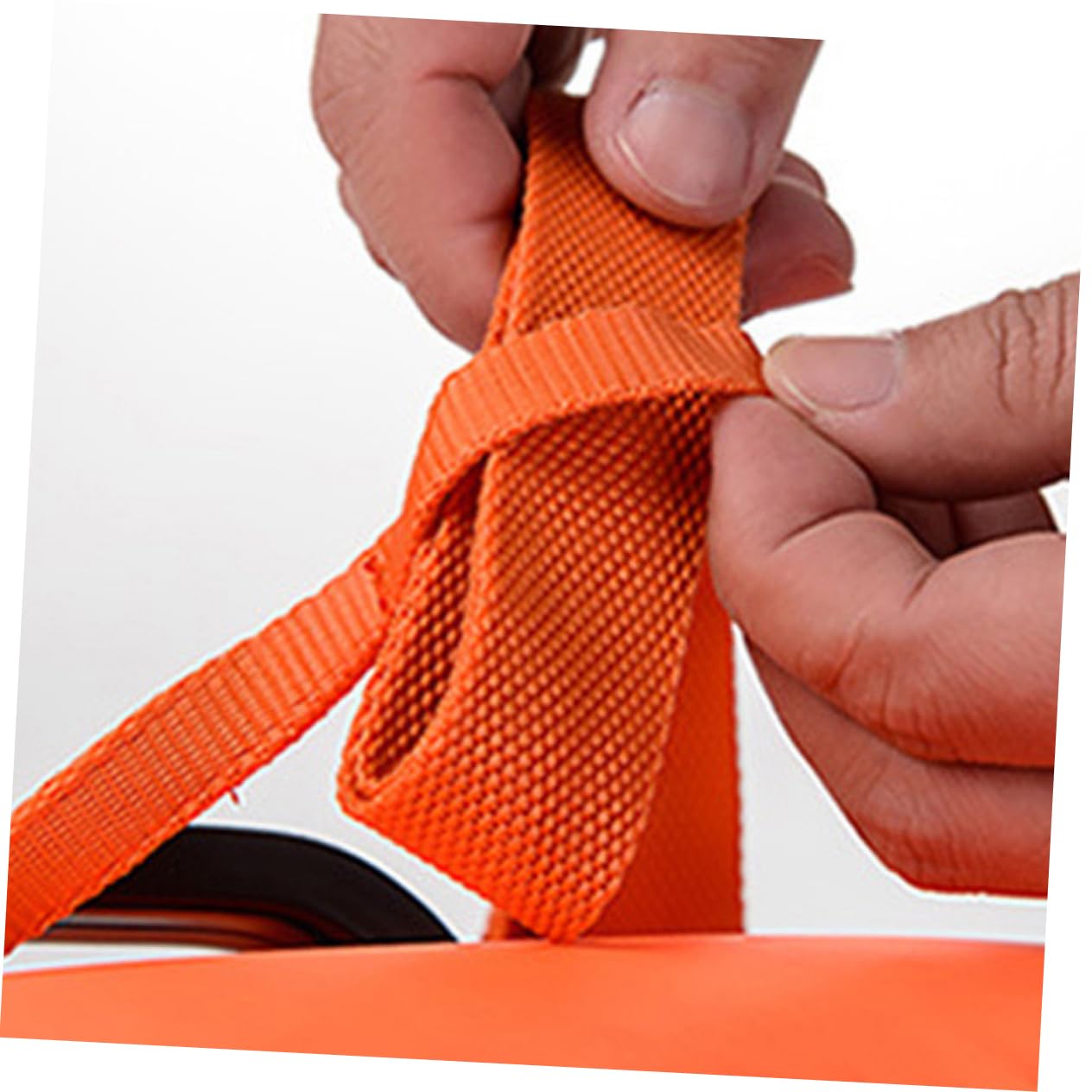 Yardwe Schwimmboje für Offenes Wasser mit Großer Trockentasche Orange Nylon