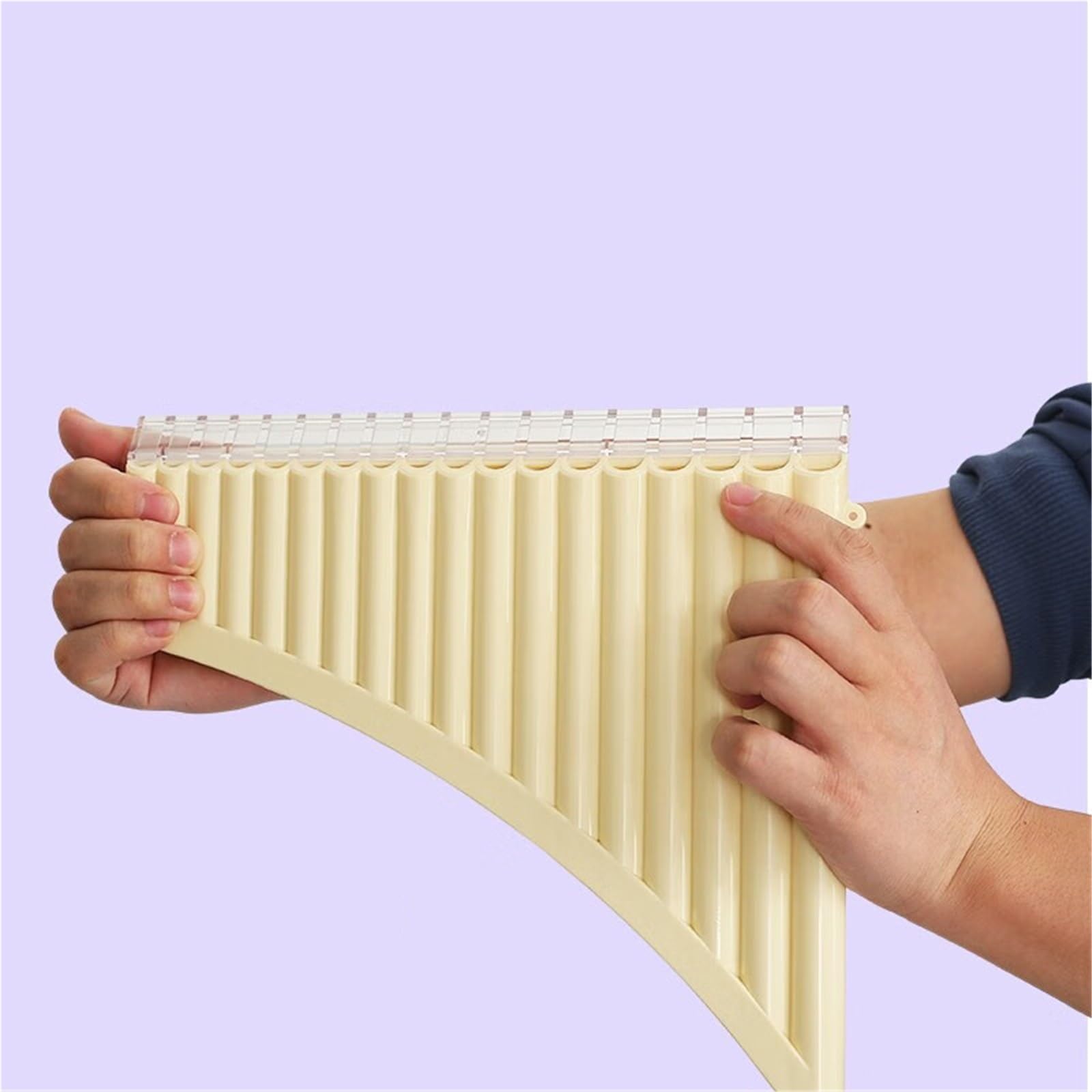 Profesjonalny Instrument Do Gry Na 18 Rurkach Dla Początkujących Fletnie Pana Dla Dorosłych(Beige)