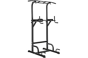 Pull Up and Dip Tower: Your Home Gym Workout Essential