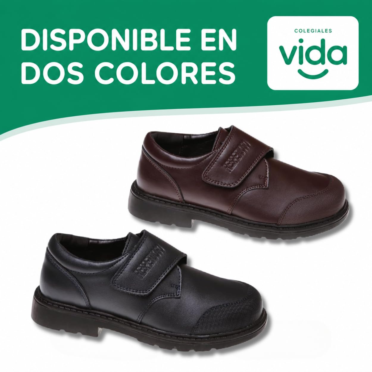 Zapatos Colegiales de Piel para Niño, Cómodos y Flexibles, Uniforme Escolar